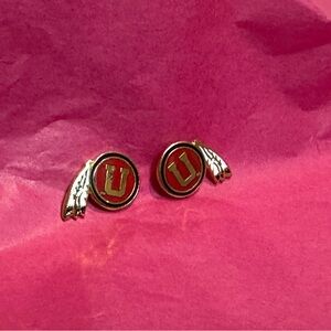 University of Utah Utes stud earrings